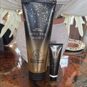 Bath & Body Works Into the Night Body Wash & Hand Creme